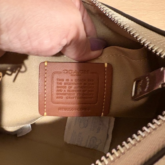 Coach Teri Lemon Print Bag NWT - Picture 4 of 8